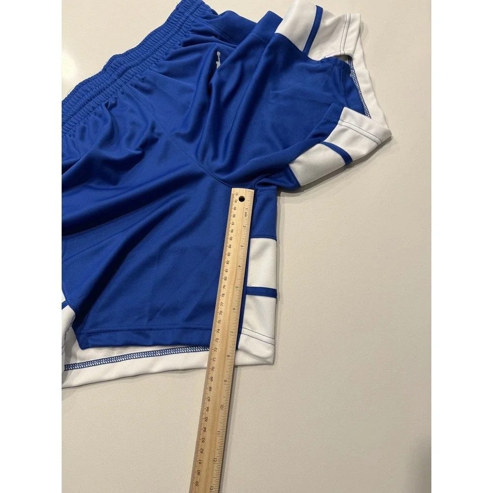 Jordan Mens Stock DF Overtime Basketball Shorts Blue White FQ5375-493 Medium